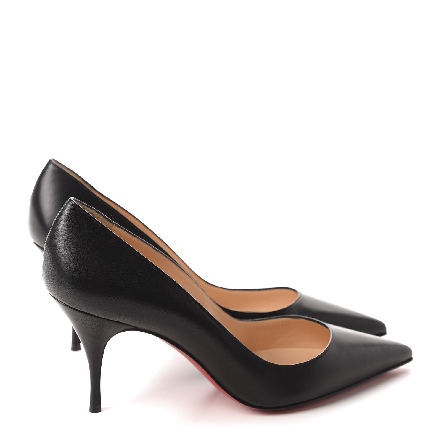 Christian Louboutin Nappa Clare 80 Pumps 38 Black 4 of 9