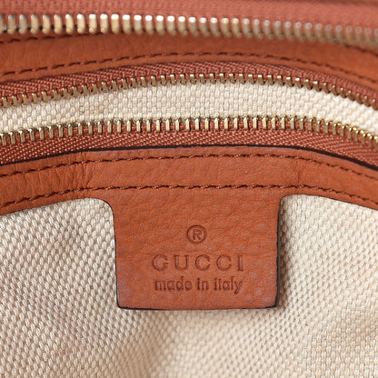 Gucci Vitello Range Medium Soho Bowler Old Whisky 6 of 16