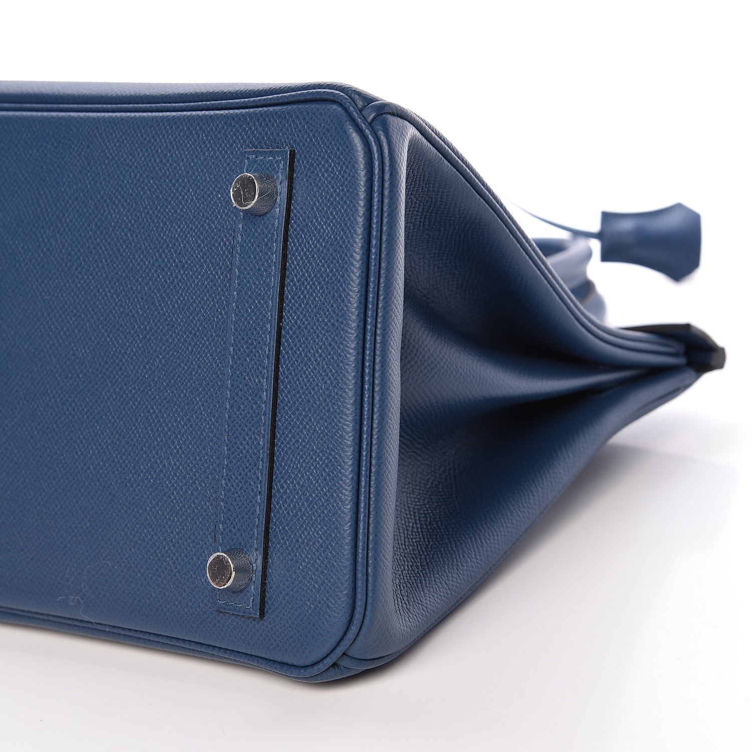 Hermes Epsom Birkin 30 Deep Bleu 33 of 35