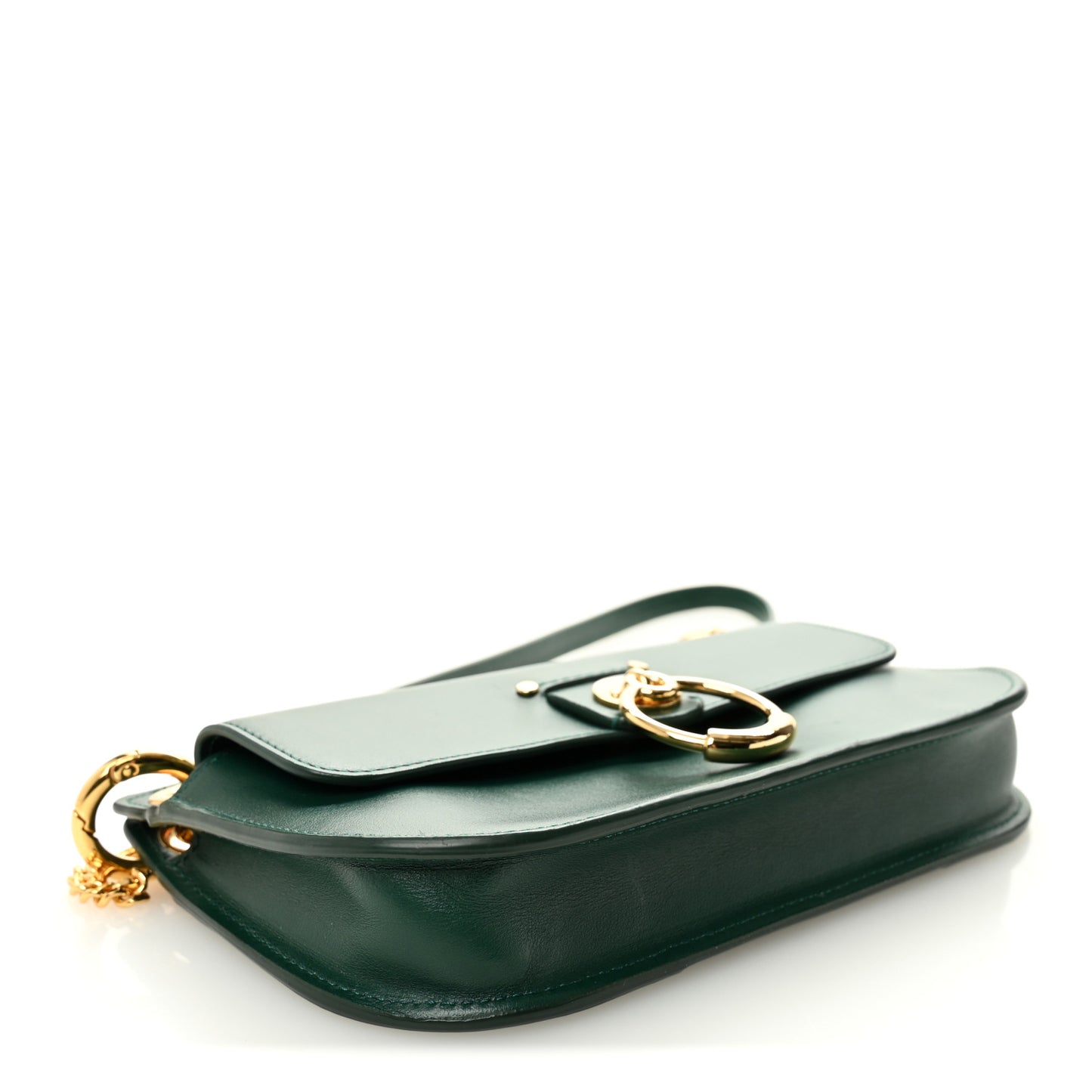 Calfskin Paraty Mini Crossbody Bag Sweet Beige Green