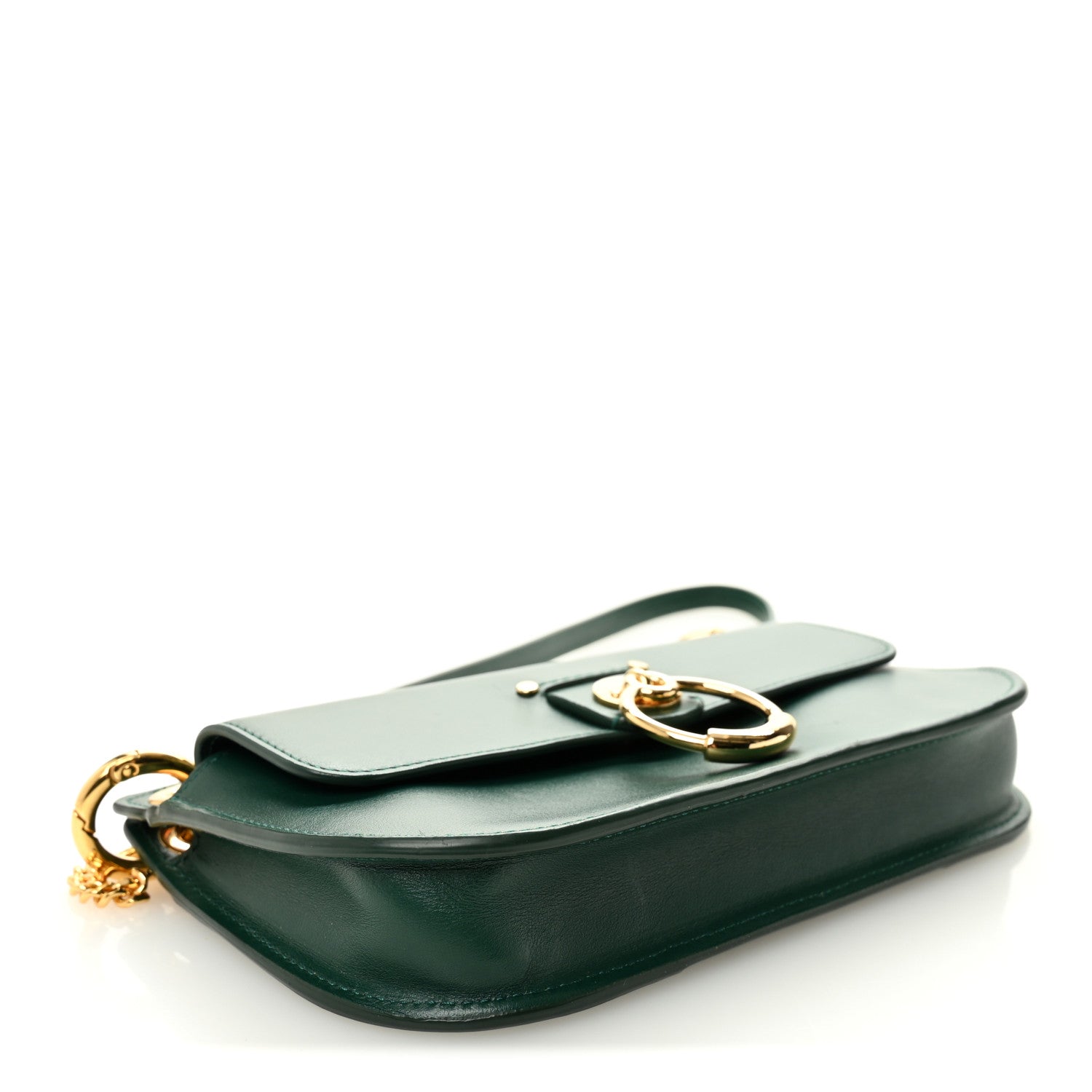 Chloe Calfskin Paraty Mini Crossbody Bag Sweet Beige Green 4 of 9