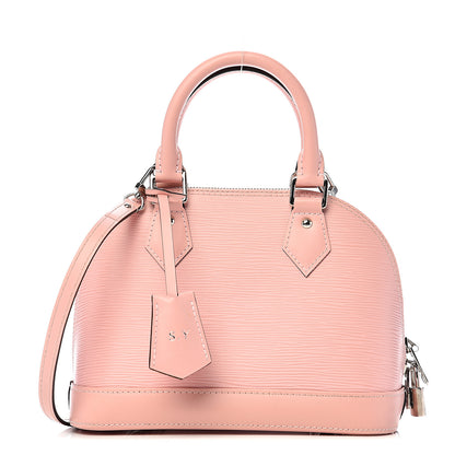 Louis Vuitton Epi Alma BB Rose Ballerine 1 of 11