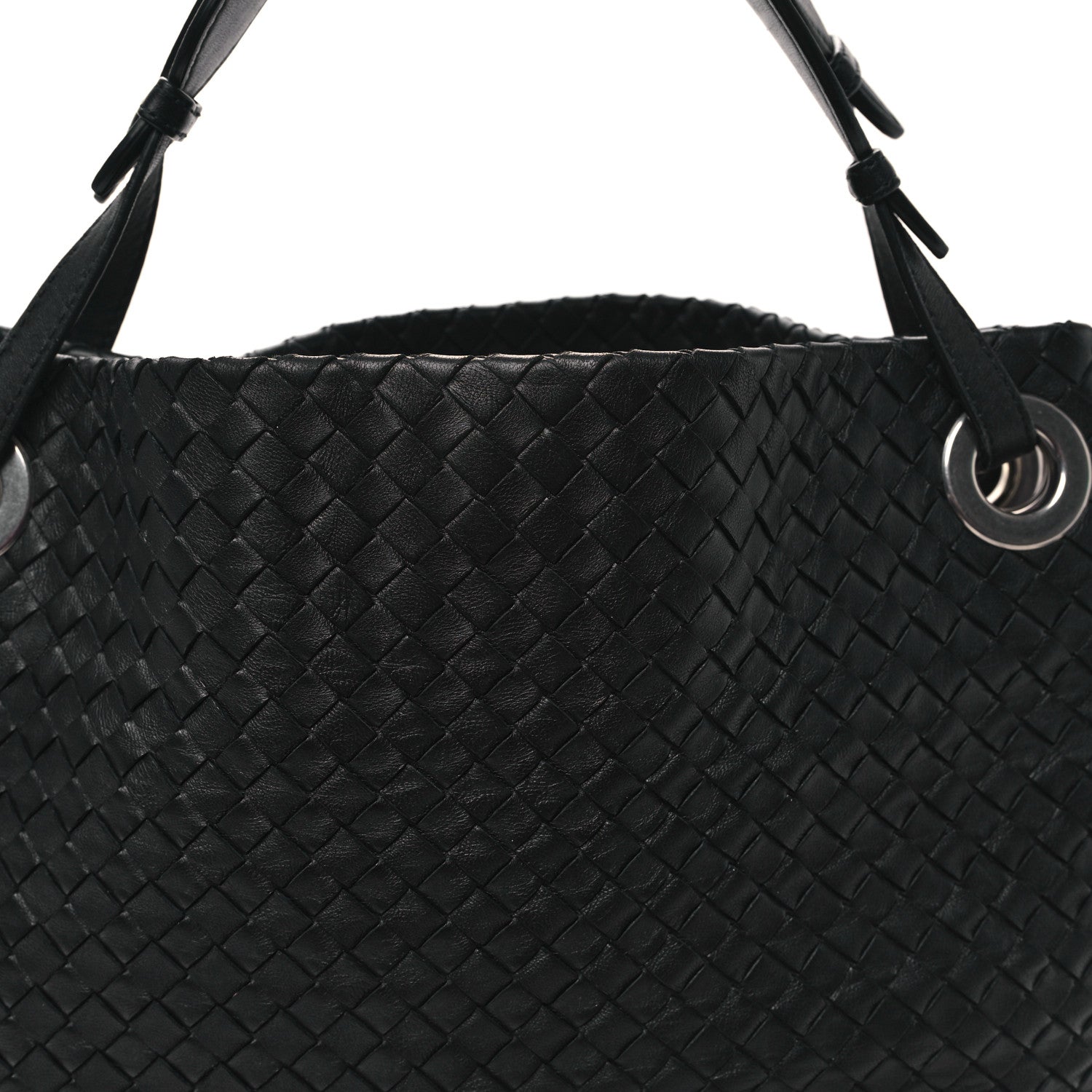 Bottega Veneta Nappa Intrecciato Medium Garda Bag Black 8 of 11
