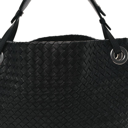 Bottega Veneta Nappa Intrecciato Medium Garda Bag Black 8 of 11