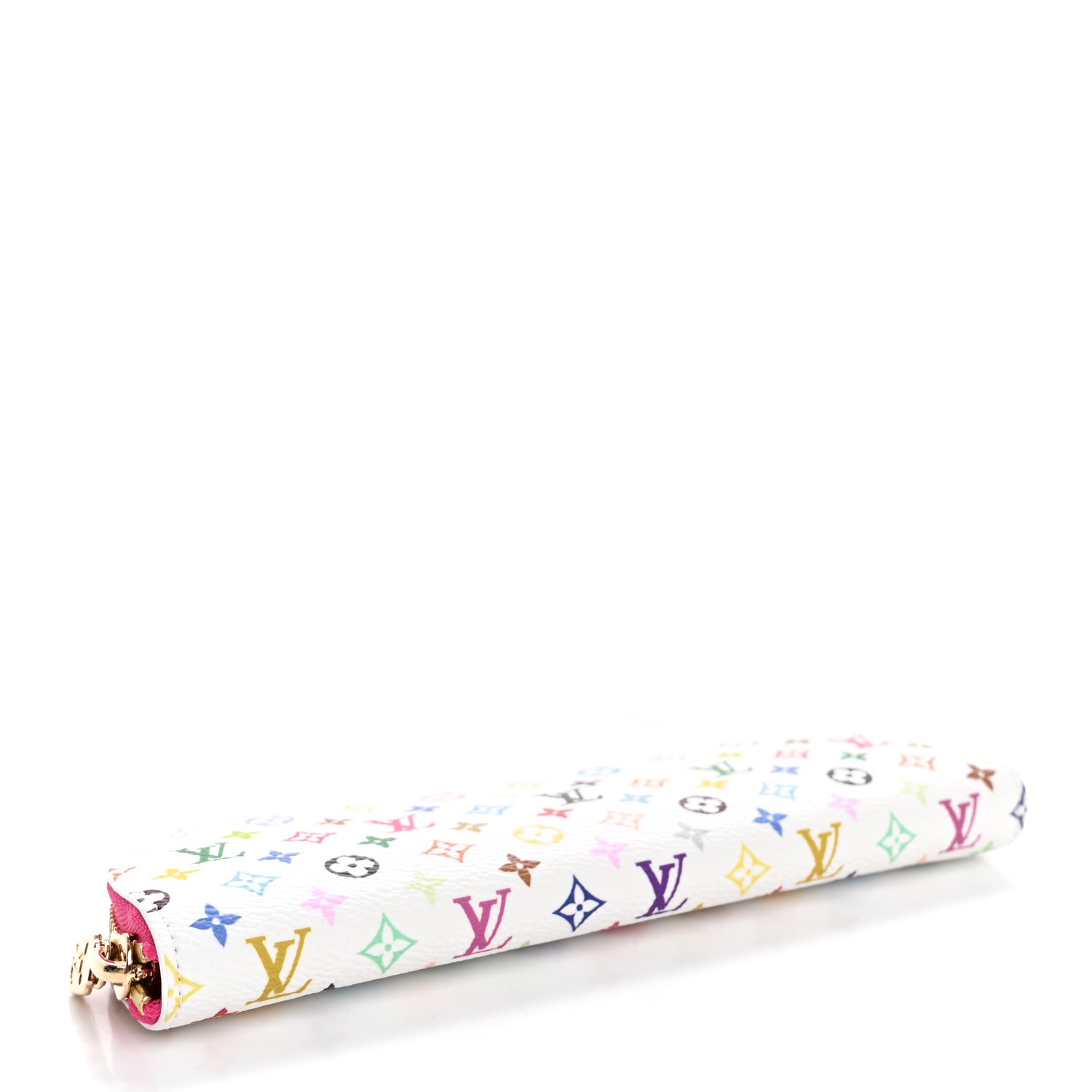 Louis Vuitton LV X TM Monogram Multicolor Charlotte Pencil Pouch Fuchsia 4 of 9