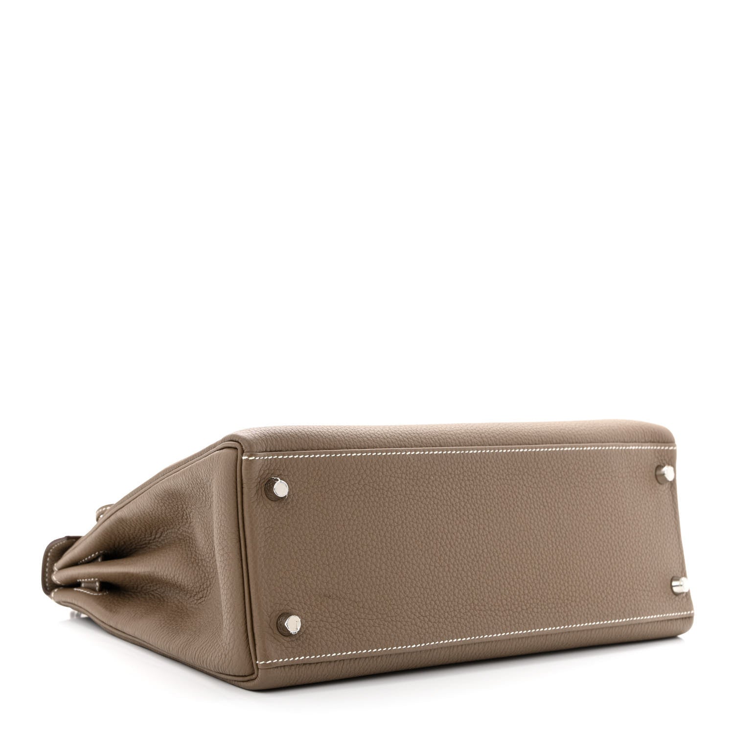 Hermes Togo Kelly Retourne 32 Etoupe 4 of 12