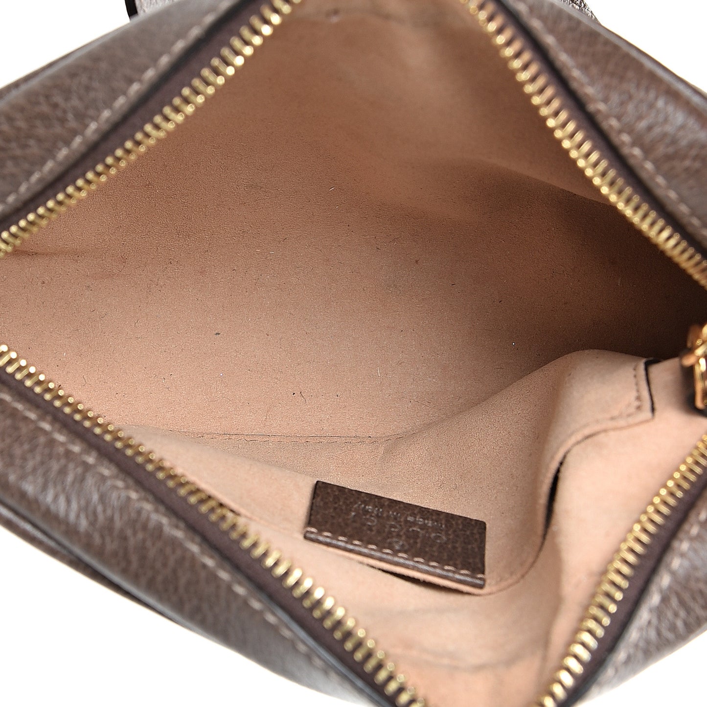 GG Supreme Monogram Web Mini Ophidia Shoulder Bag Brown