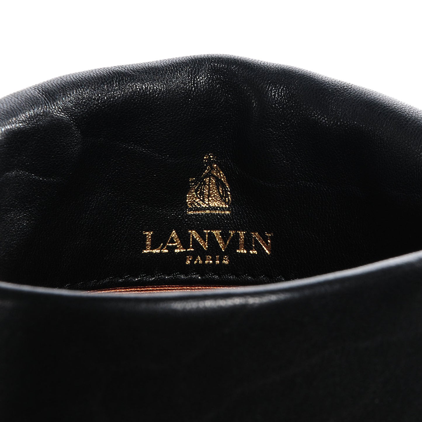 Lambskin Happy Mini Pop Quilted Crossbody Black