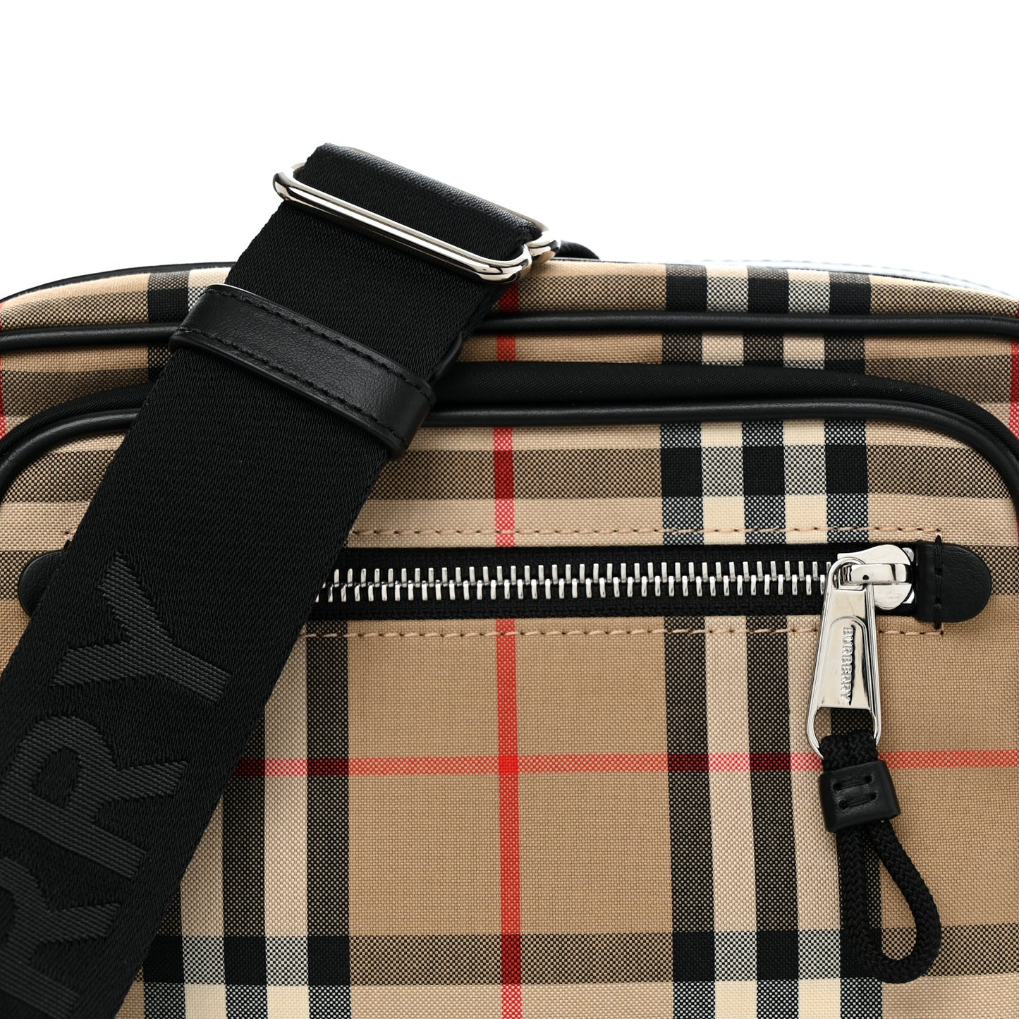 Canvas Check Paddy Messenger Archive Beige