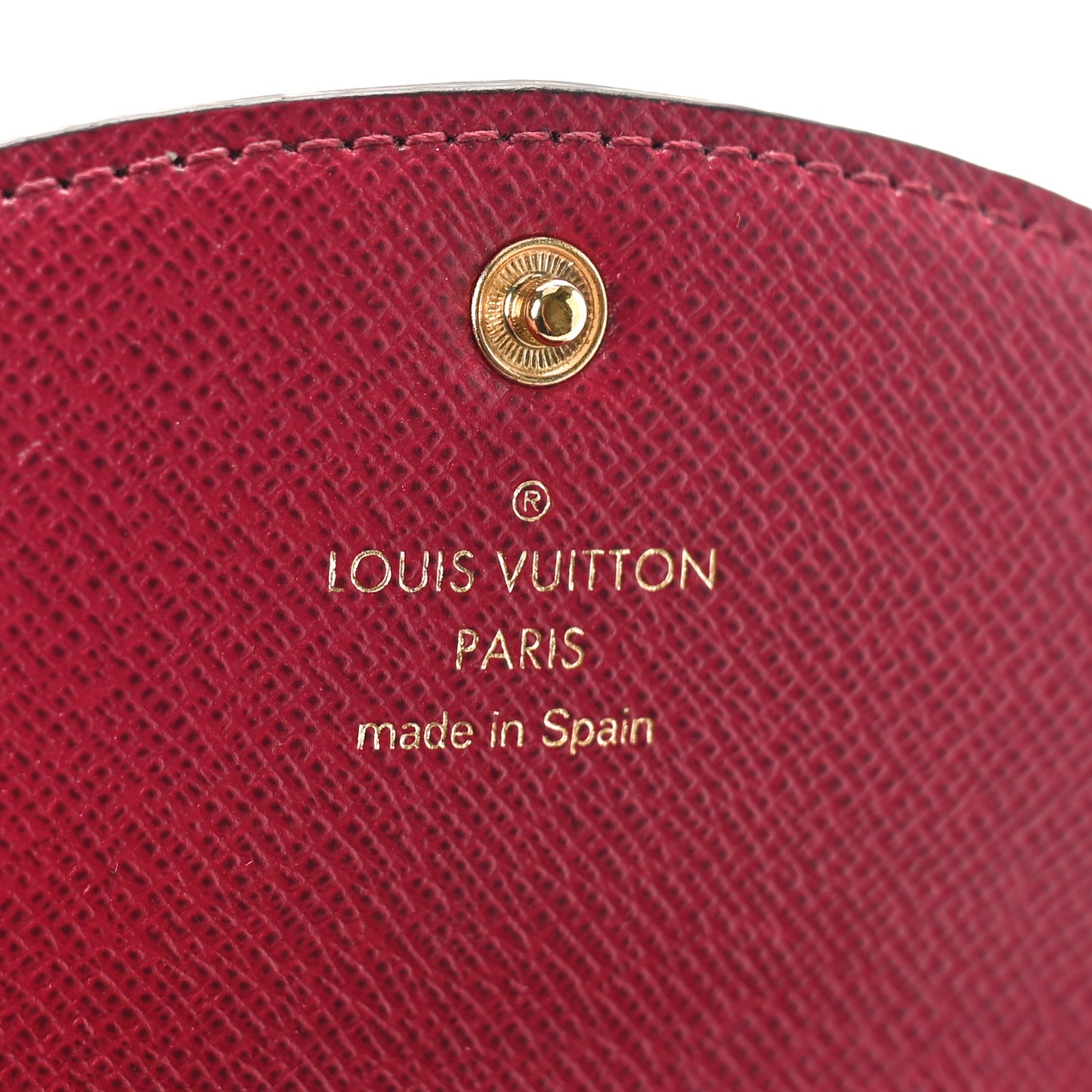 Monogram Rosalie Coin Purse Fuchsia