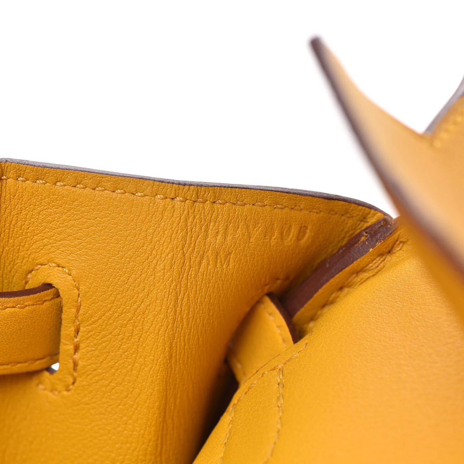 Hermes Swift Birkin 25 Jaune Ambre 12 of 25