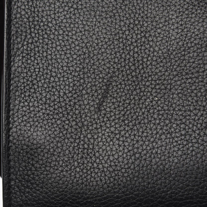 Celine Drummed Calfskin Suede Small Trapeze Black 31 of 31