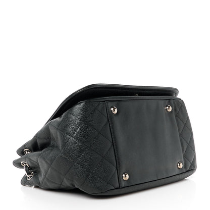 Chanel Caviar Timeless CC Accordion Flap Black 4 of 10