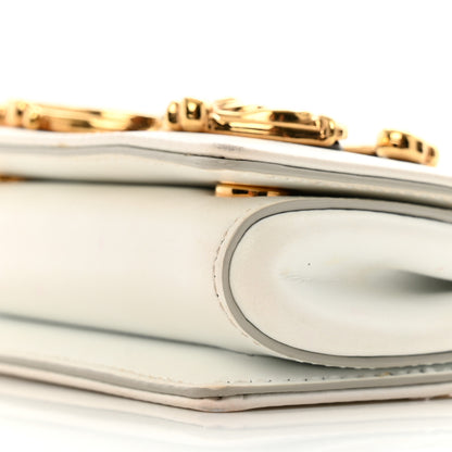 Dolce & Gabbana Calfskin Micro DG Girls Shoulder Bag White 9 of 13