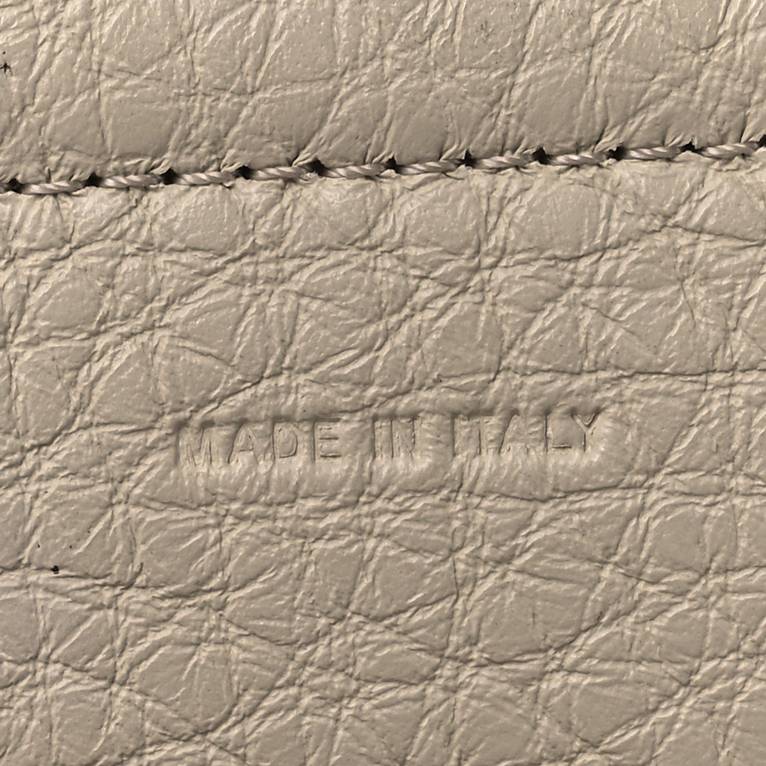 Fendi Ribbon Vitello King Logo Regolabile Woven Adjustable Strap You Beige 5 of 9