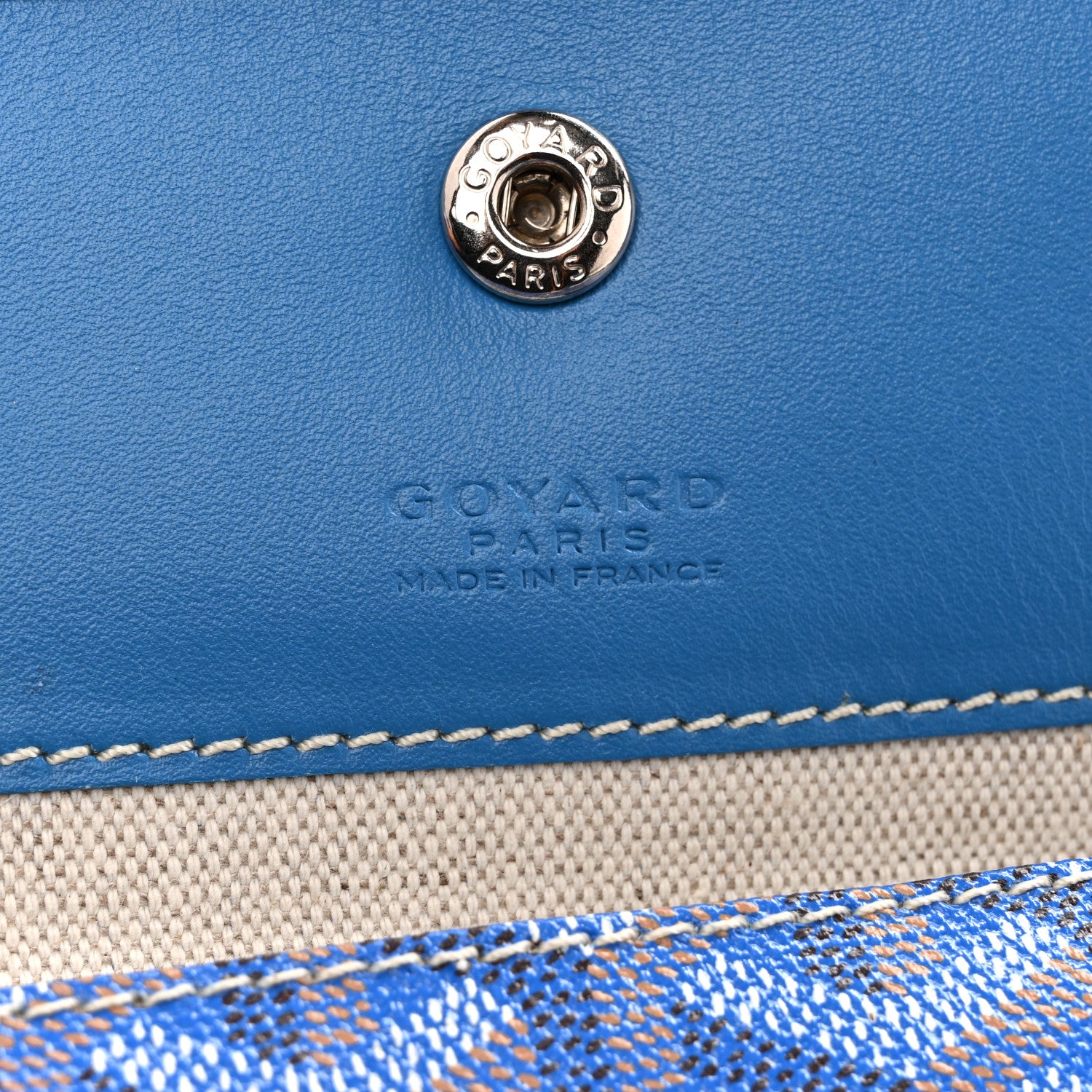 Goyard Goyardine Saint Louis PM Sky Blue 7 of 15