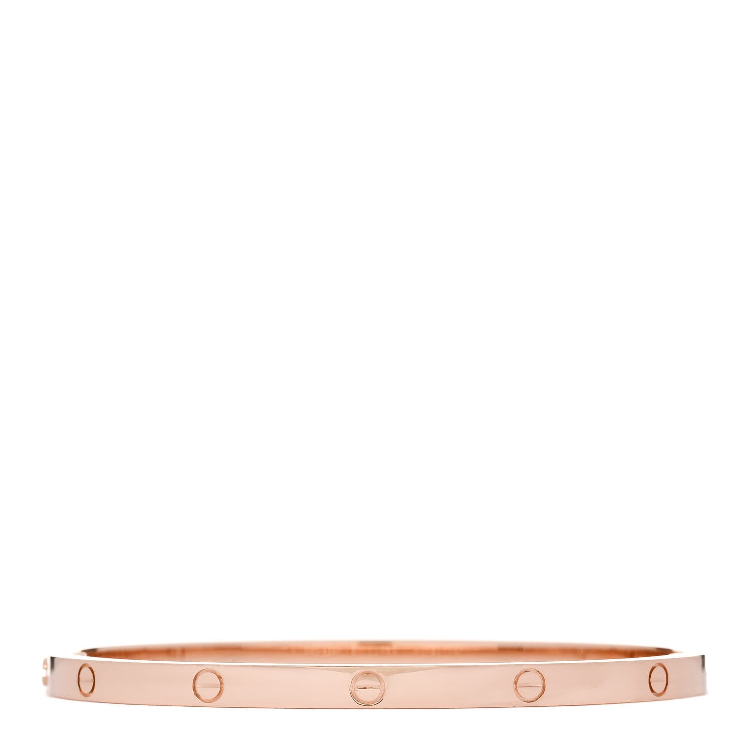 Cartier 18K Pink Gold Small LOVE Bracelet 16 2 of 8