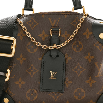 Louis Vuitton Monogram Petite Malle Souple Black 7 of 10