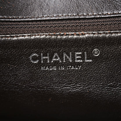 Chanel Caviar Quilted CC Timeless Bowler Dark Brown 6 of 10