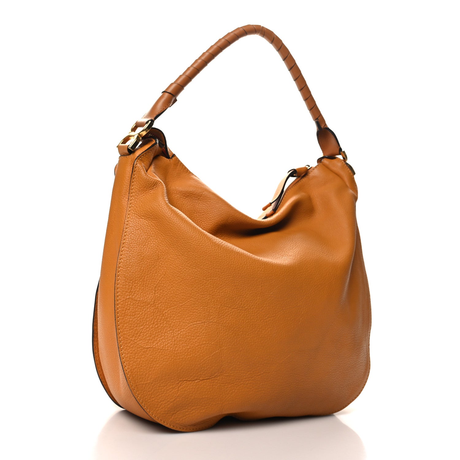 Chloe Calfskin Large Marcie Hobo Sugar 3 of 13