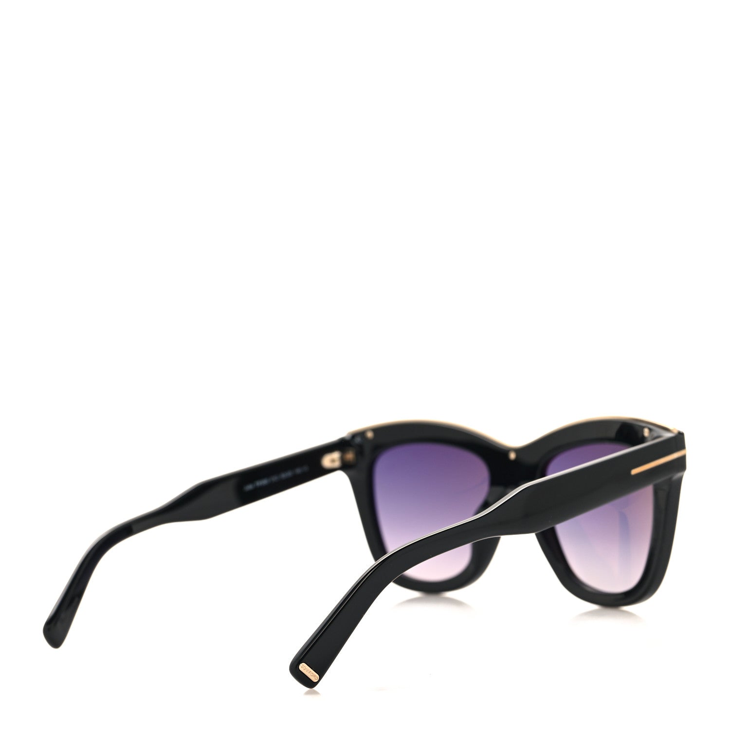 Tom Ford Julie Square Sunglasses TF685 Black Black 4 of 8