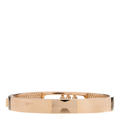 Messika 18K Rose Gold Diamond Move Joaillerie Pave Bangle Bracelet 2 of 4