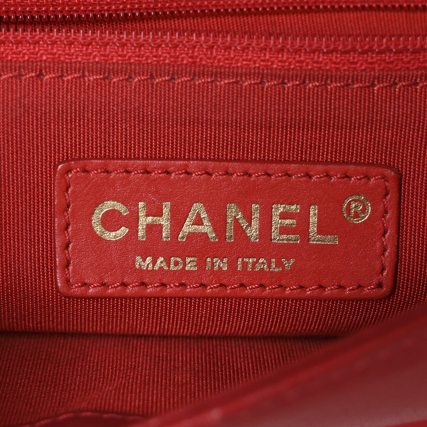 Chanel Sheepskin Chevron Quilted Vintage Mademoiselle Flap Red 6 of 10