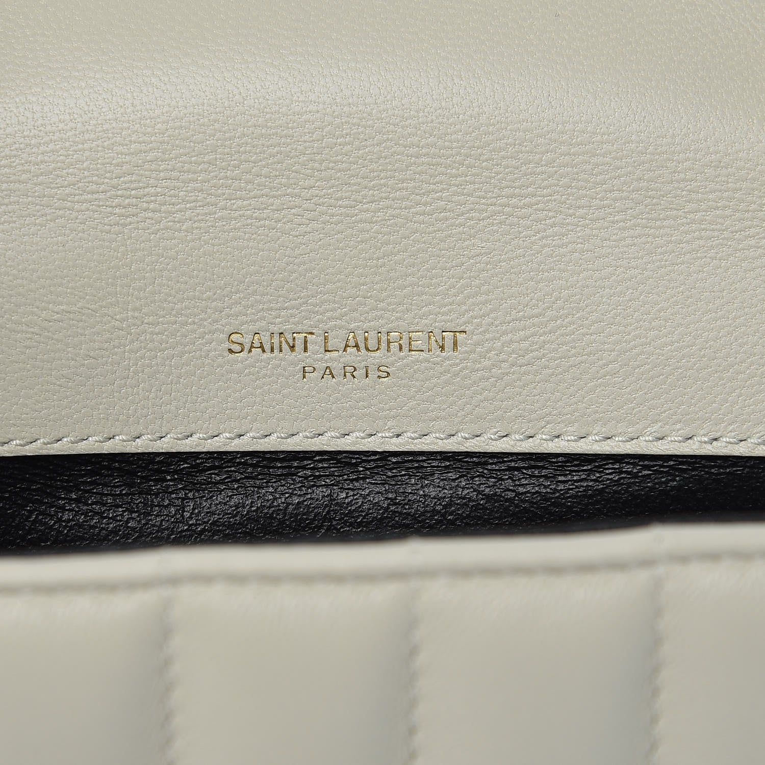 Saint Laurent SAINT LAUREN Lambskin Matelasse Small Vicky Chain Bag White 8 of 11