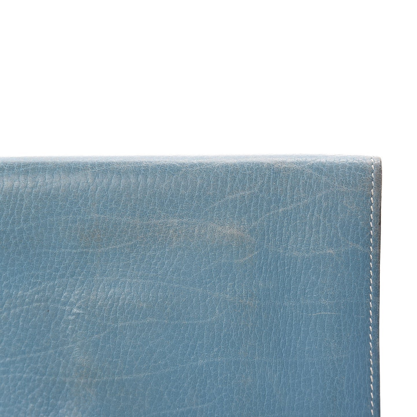 Togo Dogon Duo Wallet Blue Jean