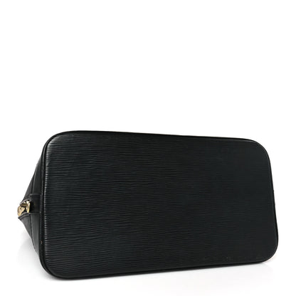 Louis Vuitton Epi Alma PM Black 4 of 8