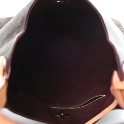 Louis Vuitton Monogram Flower Hobo Beige 5 of 12