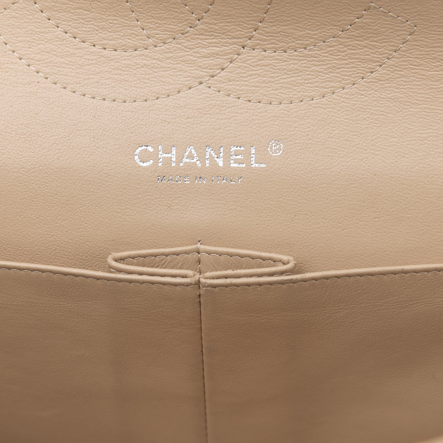 Chanel Caviar Quilted Jumbo Double Flap Beige Clair 6 of 18