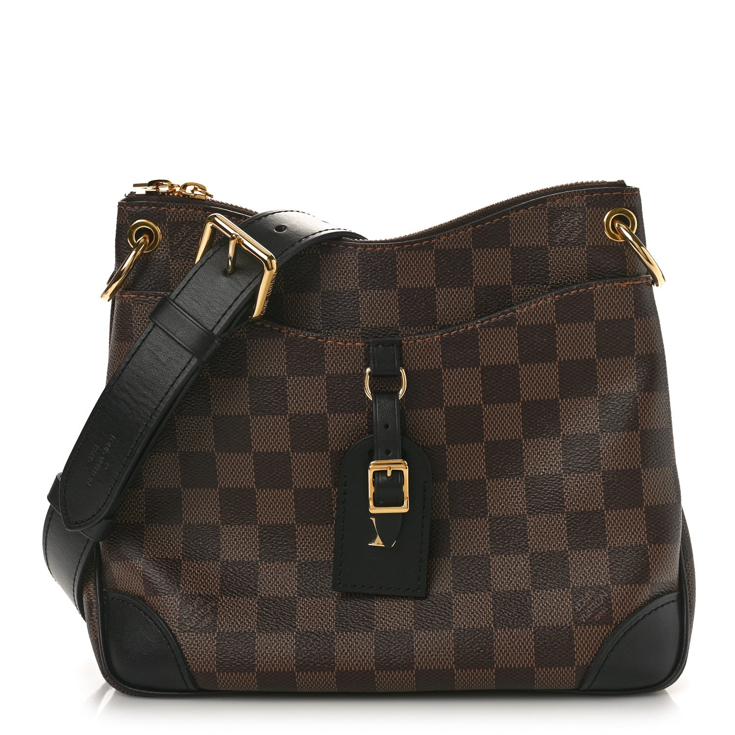 Louis Vuitton Damier Ebene Odeon PM Black 1 of 7