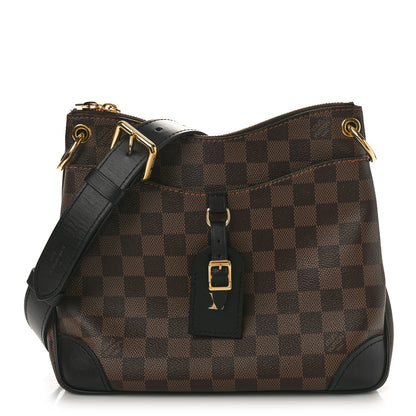 Louis Vuitton Damier Ebene Odeon PM Black 1 of 7