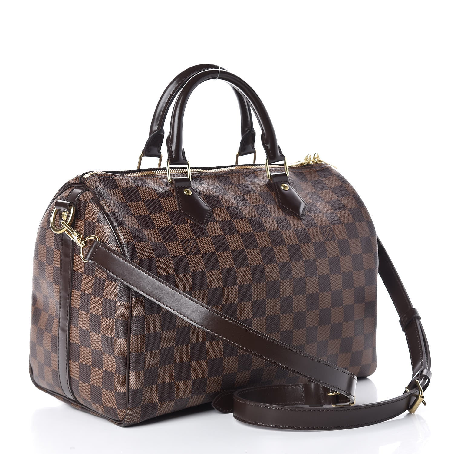 Louis Vuitton Damier Ebene Speedy Bandouliere 30 3 of 11