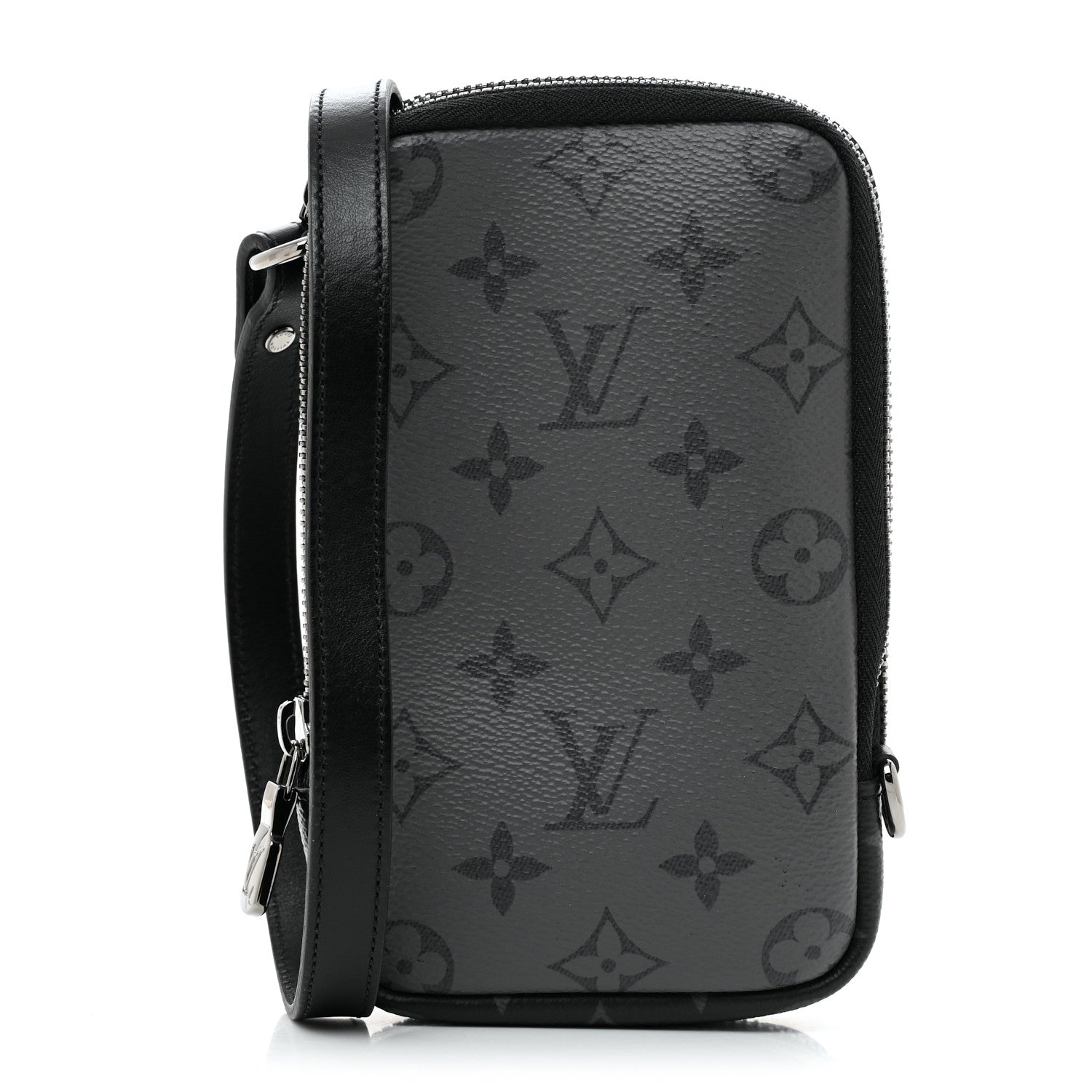 Louis Vuitton Monogram Eclipse Reverse Double Phone Pouch 1 of 8
