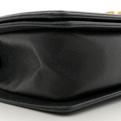 Chanel Caviar Quilted Medium Boy Flap Black 9 of 15