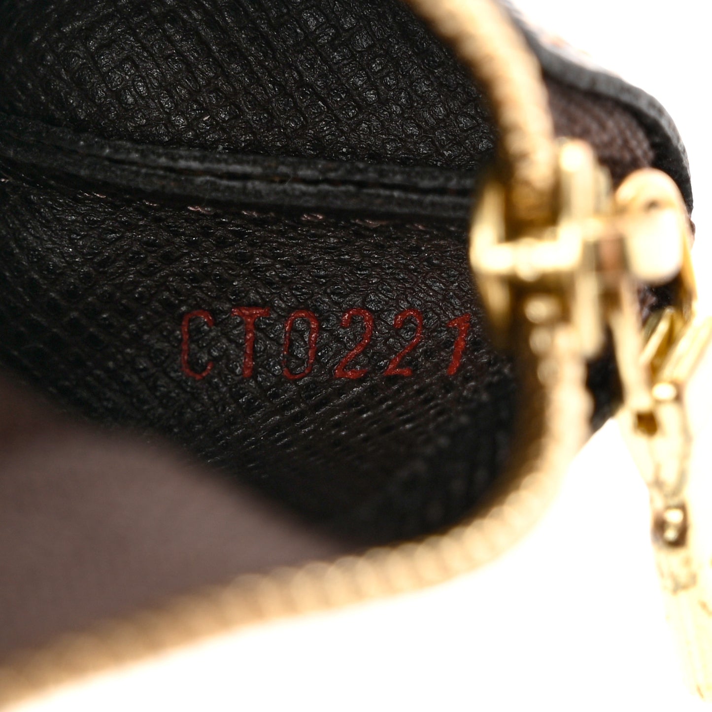 Damier Ebene Key Pouch