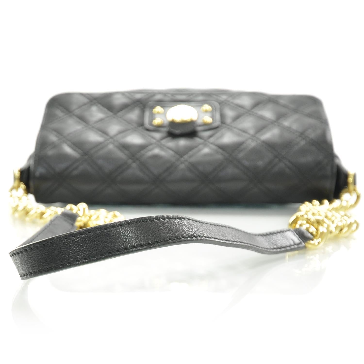 Marc Jacobs Leather Quilted The Large Single Black 5 of 8