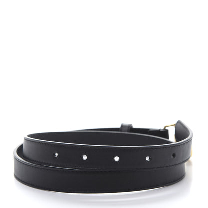 Gucci Calfskin Double G 20mm Belt 75 30 Black 4 of 6