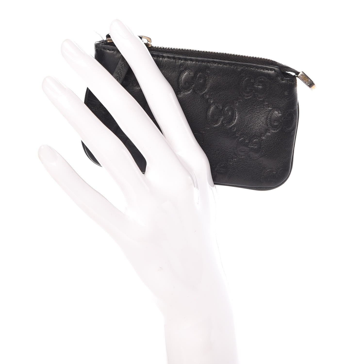 Gucci Guccissima Key Case Black 2 of 8
