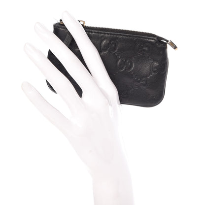 Gucci Guccissima Key Case Black 2 of 8