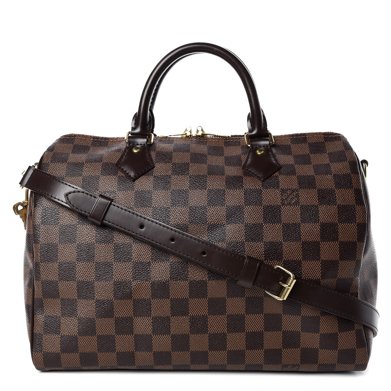 Louis Vuitton Damier Ebene Speedy Bandouliere 30 1 of 12