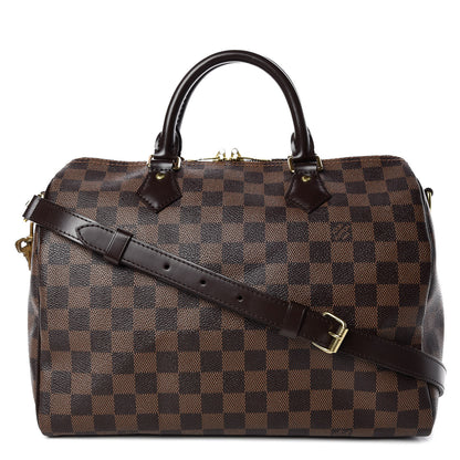 Louis Vuitton Damier Ebene Speedy Bandouliere 30 1 of 11