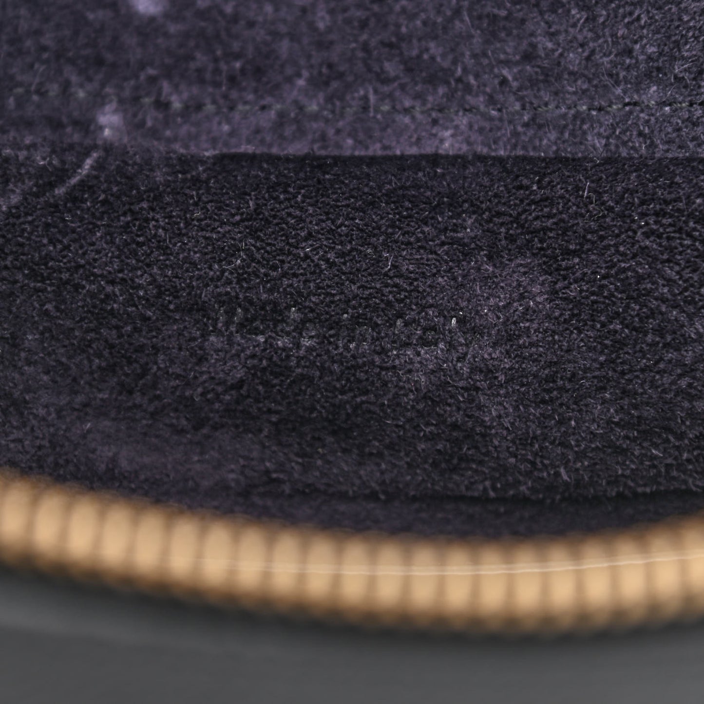 Grained Calfskin Micro Belt Bag Black