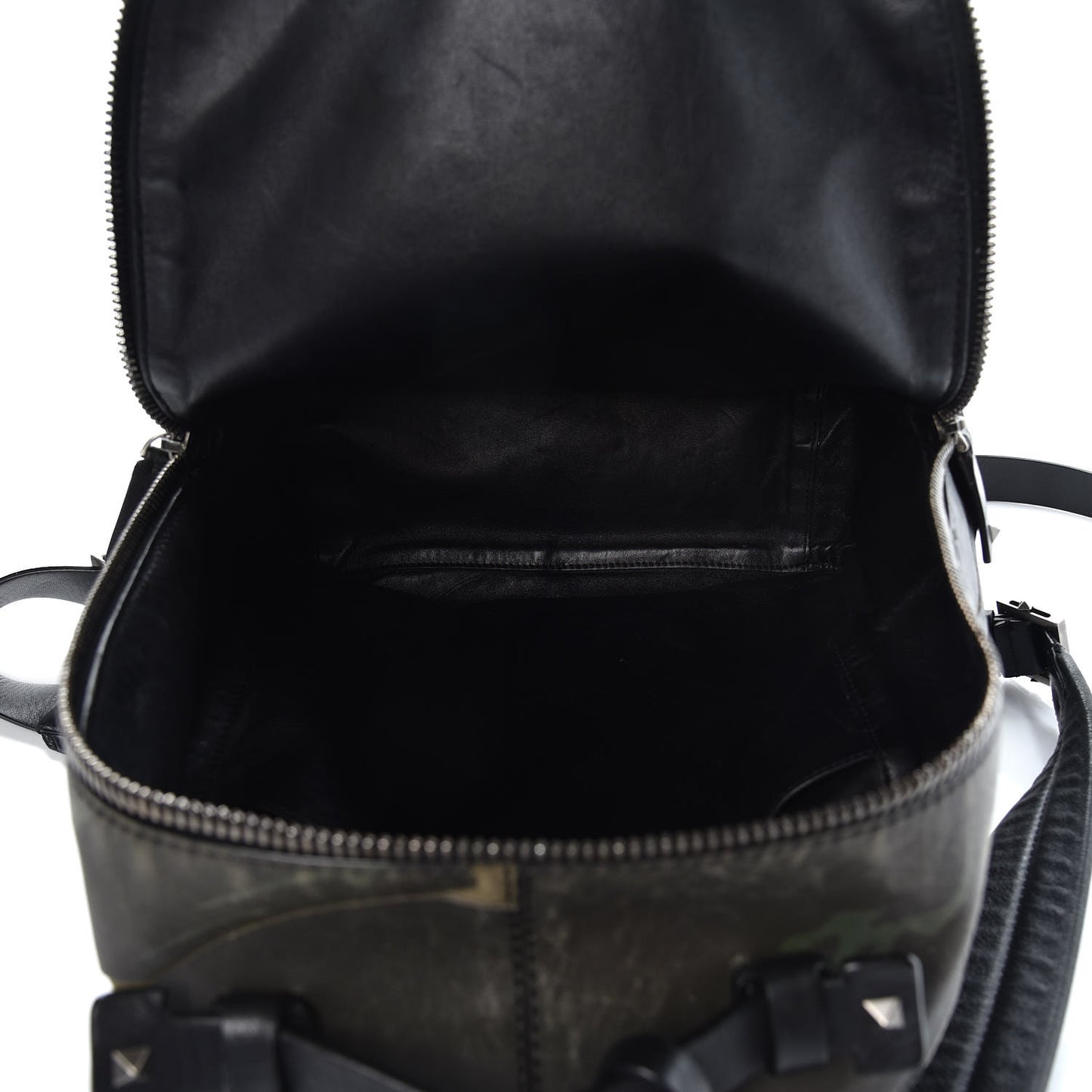 Nappa Canvas Panther Backpack Green