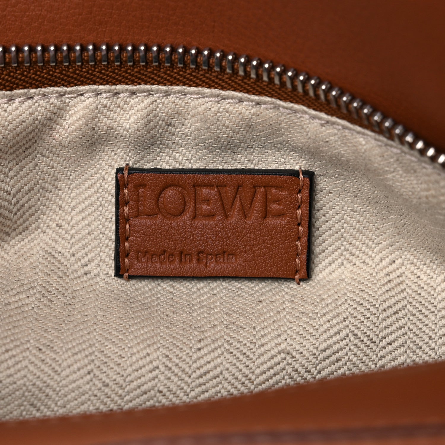 Loewe Calfskin Small Puzzle Bag Tan 6 of 11