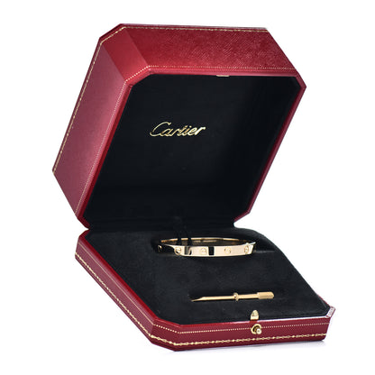 Cartier 18K Yellow Gold LOVE Bracelet 17 5 of 5