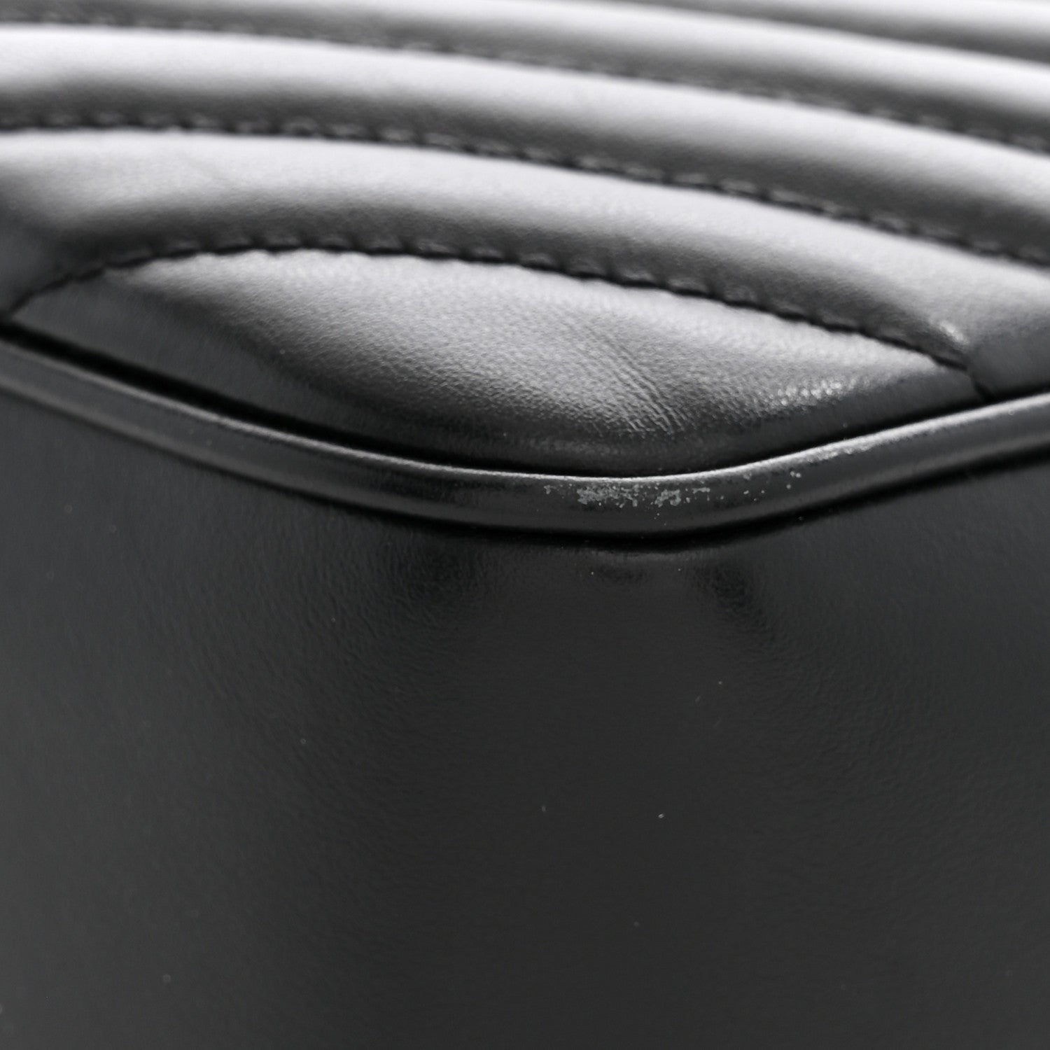 Saint Laurent Calfskin Matelasse Monogram Lou Camera Bag Black 12 of 12