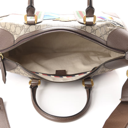 Gucci Soft GG Supreme Monogram Courrier Medium Duffle Bag Beige New Acero Multicolor 5 of 13